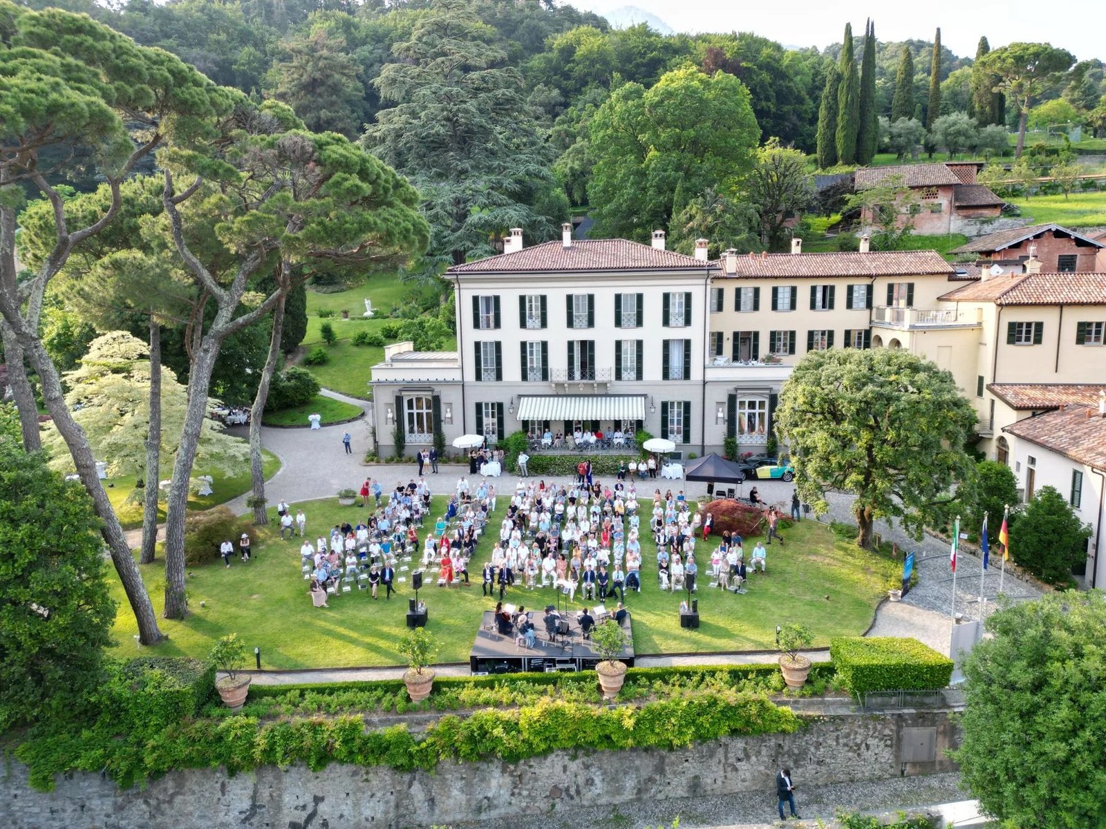 Vue depuis Croce sur le Centrolago